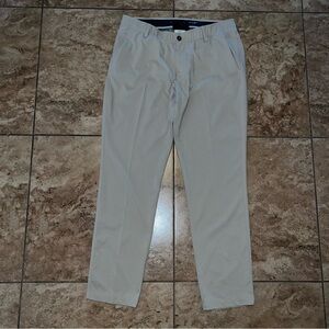 Under Armour Men's Showdown Taper Golf Pants Khaki Beige Flex Stretch 36x32
